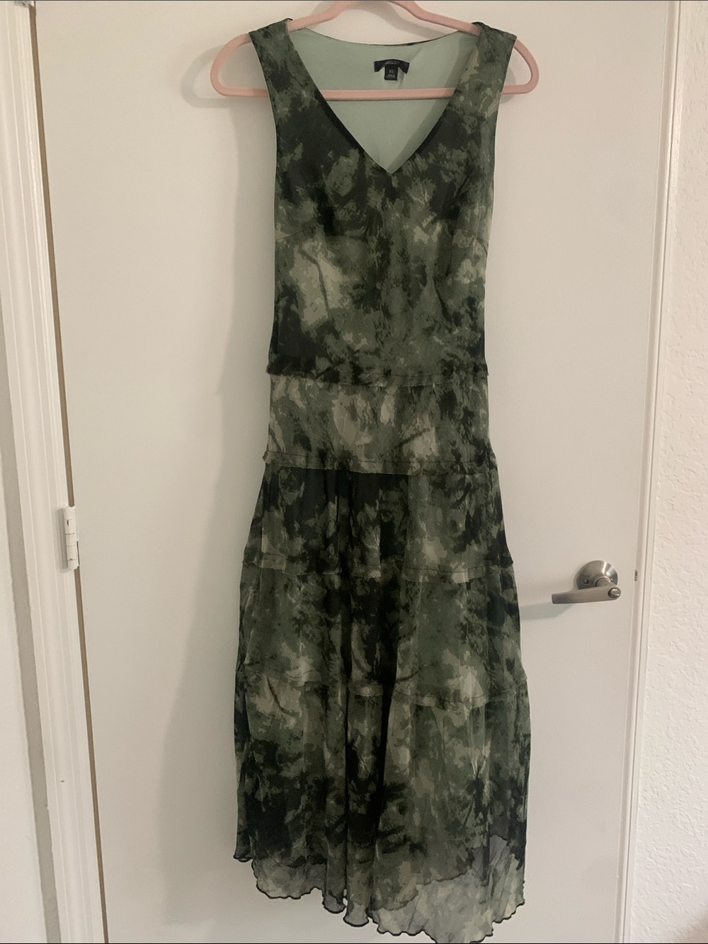 Y2k vintage Simply Vera VeraWang Mint Green fairyDress Black Label xs - Picture 4 of 7